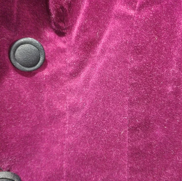 Trina Turk Velvet Blazer - Plum and Black - Picture 5 of 10
